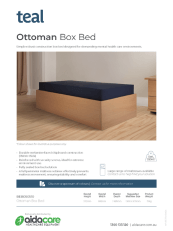 Teal Ottoman Box Bed Flyer