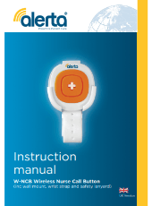 W-NCB Alerta Wireless Nurse Call Button User Manual