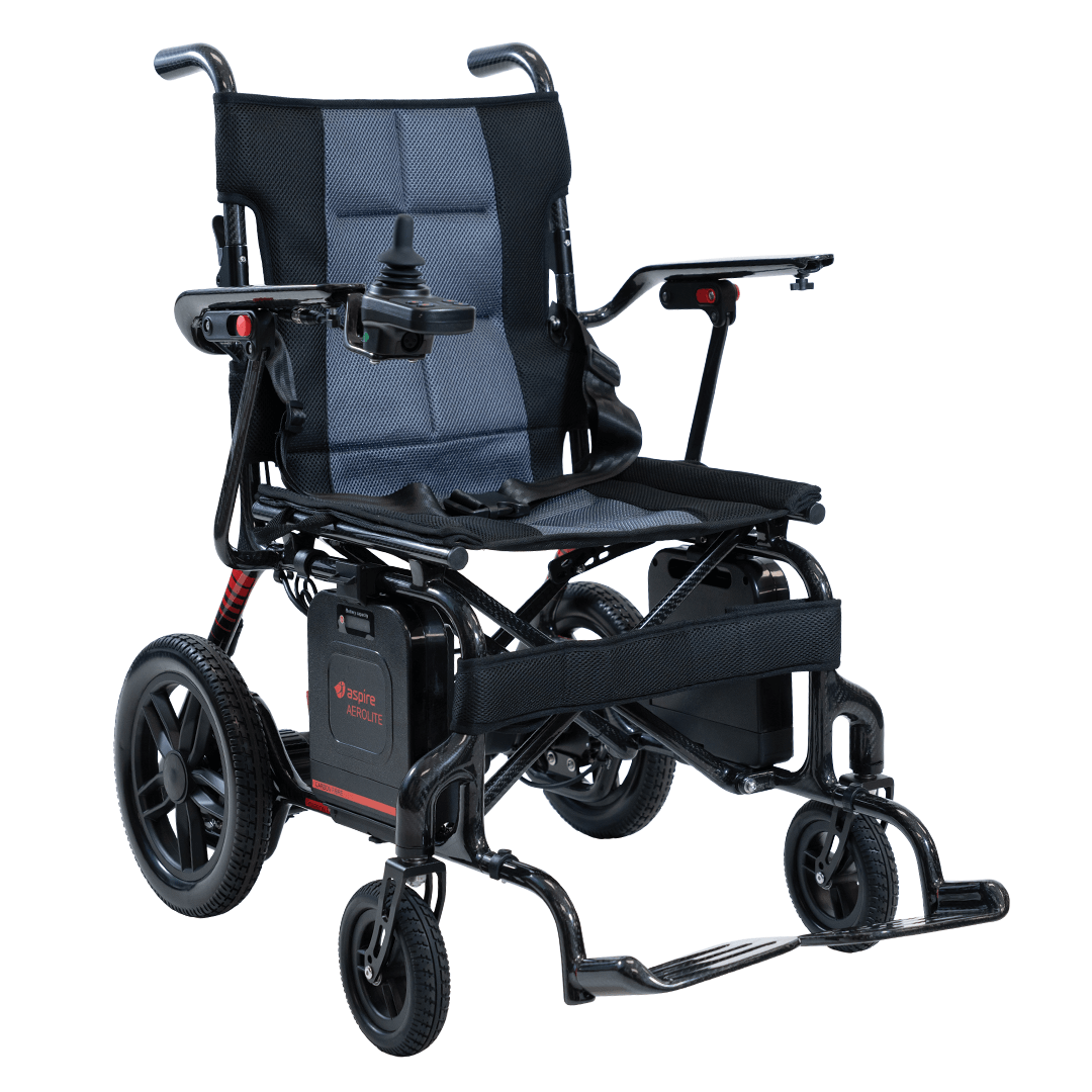 Aspire AeroLite Carbon Fibre Power Wheelchair