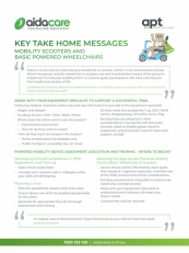 APT Assessing Scooters Key Take Home Messages